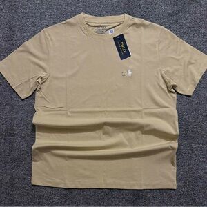 Polo by Ralph Lauren Men’s Beige Short Sleeve Crew Tee